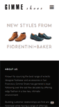 Mobile Screenshot of gimmeshoes.com